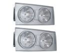 Par Farol LD/LE Prata para Volkswagen 13-150 13-180 Worker 26-260 Worker 26-300 26-310