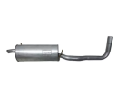 Silencioso Interno Traseiro Sicap Volkswagen Gol 1.0 1.6 1.8 2.0 2000 2001 2002 2003 2004 2005 2006 2007 2008 2009 2010 2011 2012 2013