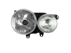 Farol Duplo Dianteiro LD FortLuz L200 Outdoor 2007 2008 2009 2010 2011 2012