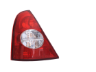 Lanterna Traseira Esq Bicolor Cofran para Renault Clio Hatchback 2003 até 2010 - Cod. 3213.50