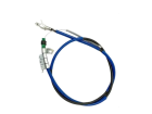Cabo de Freio Tras Esquerdo MUNDIFLEX para Chevrolet S10 2.4 2.8 Diesel Flex 2012 até 2016