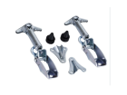 KIt Completo (2 Pçs) Presilha Do Capô Toyota Bandeirante 1985-2001