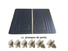 Forro de Porta LD/LE + grampos Bandeirante 1985 à 2001 (Par)