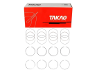 Jogo de Anel do Motor Std TAKAO Toyota Hilux SW4 2.7 16V 2009 2010 2012 2013 2014 2015 2017 2018 2019 2020