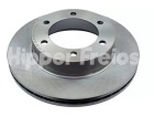 Disco de Freio Hipper Freios Toyota Hilux 2.5 3.0 2002 2003 2004 2005 2006 2007 2008 2009 2010 2011 2012 2013 2014 2015