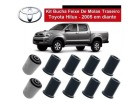 KIT Bucha Feixe Mola Suspensão Traseira Bcr Hilux 2.5 2005 2006 2007 2008 2009 2010 2011 2012